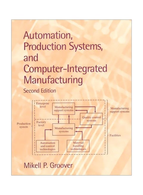 Automation Production Systems And Computer-integrated Manufacturing Paperback English by Mikell P. Groover - 37798.0