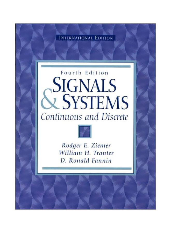 Signals And Systems : Continuous And Discrete paperback english - 39995.0 
