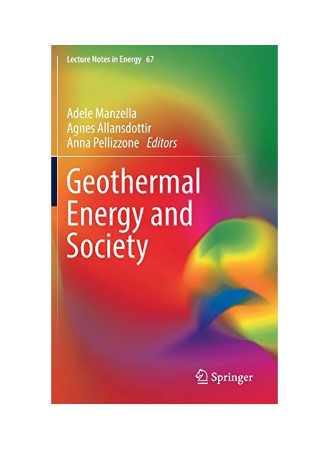 Geothermal Energy And Society hardcover english - 43305.0 
