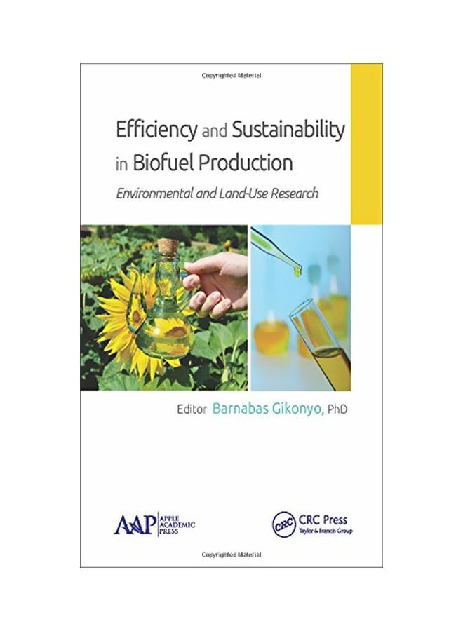 Efficiency And Sustainability In Biofuel Production: Environmental And Land-Use Research paperback english - 42139.0
