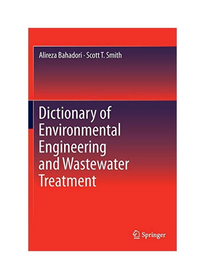 Dictionary Of Environmental Engineering And Wastewater Treatment 2016 hardcover english - 42454.0