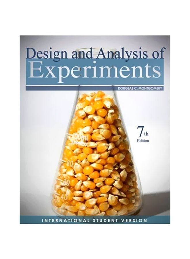 Design And Analysis Of Experiments paperback english - 39842.0 