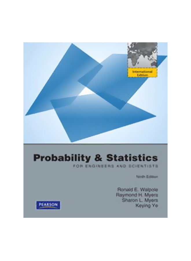 Probability And Statistics For Engineers And Scientists paperback english - 40545.0 