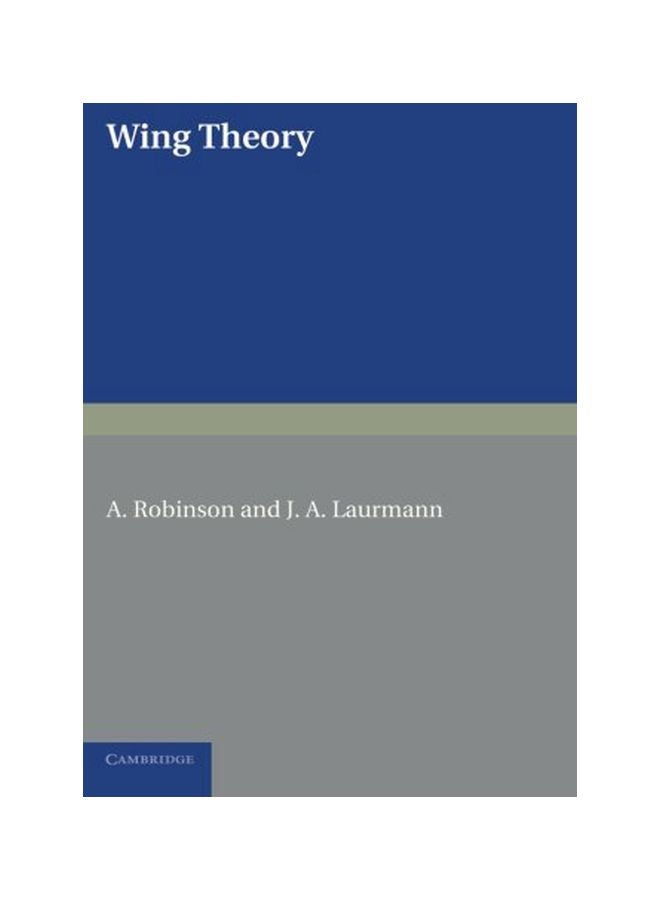 Wing Theory Paperback English by A. Robinson - 41543.0