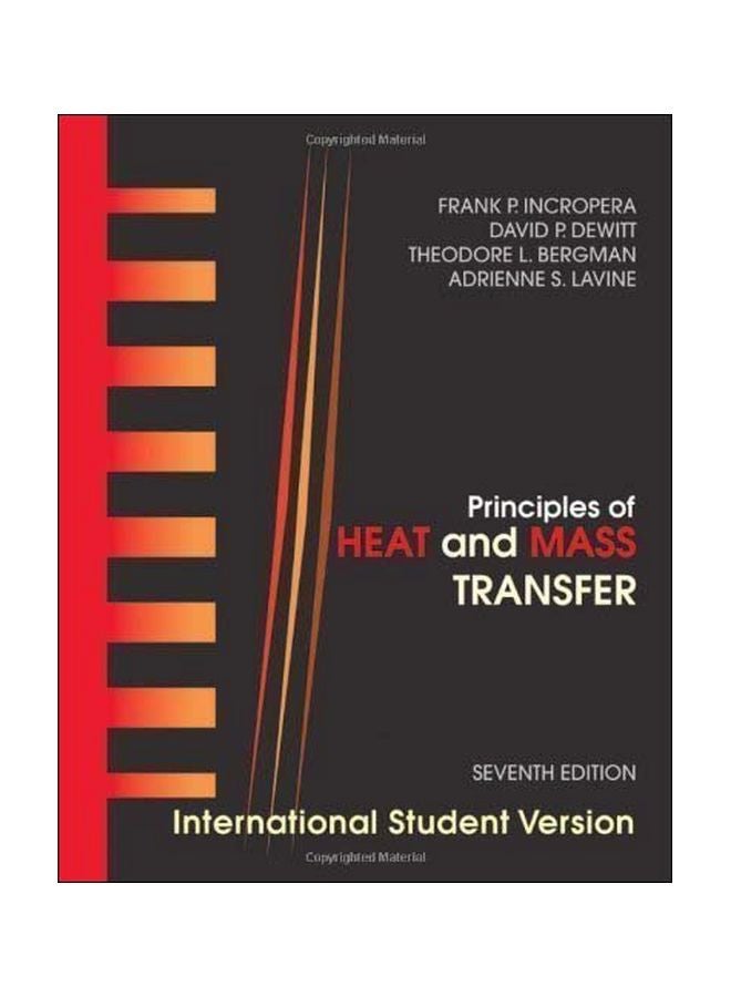Principles Of Heat And Mass Transfer: International Student Version paperback english - 41033.0 