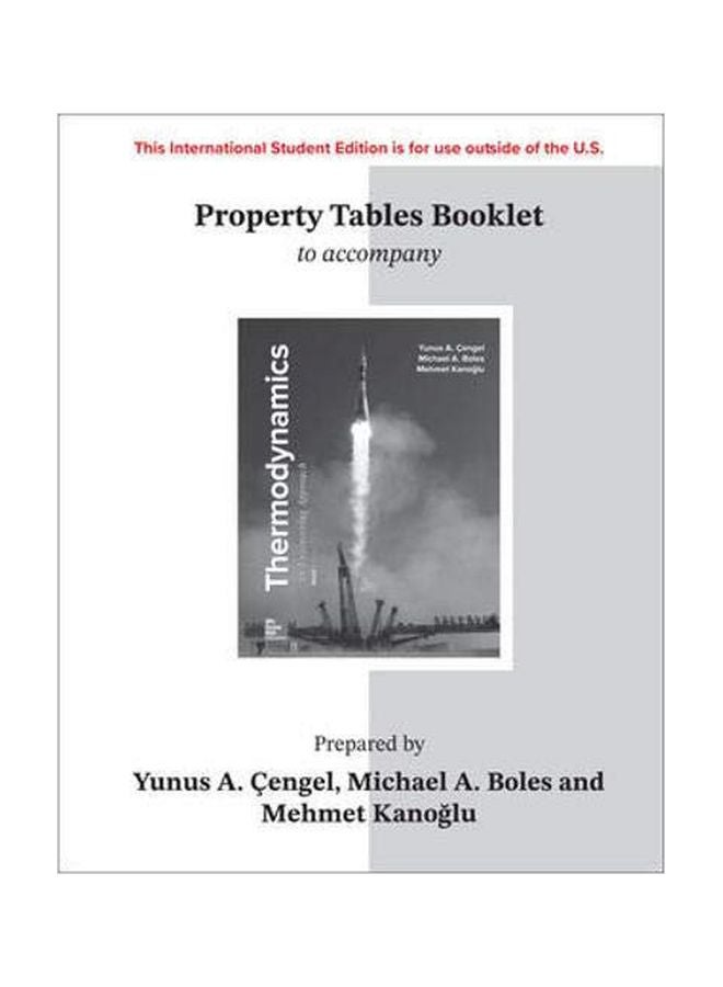 Property Tables Booklet For Thermodynamics: An Engineering Approach Paperback English by Yunus A. Cenge - 10 Jan 2018 
