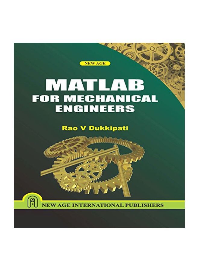 MATLAB For Mechanical Engineers hardcover english - 39417.0 