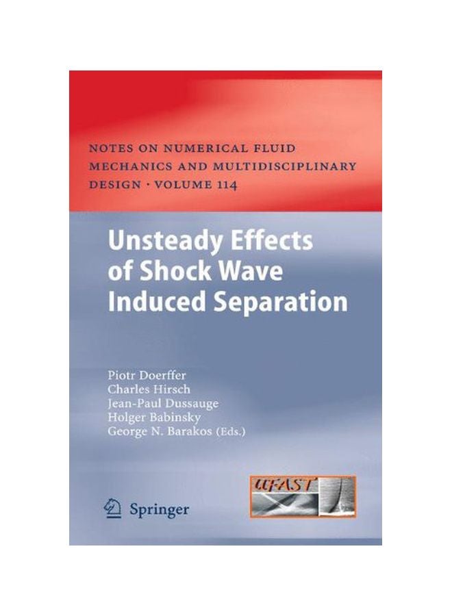 Unsteady Effects Of Shock Wave Induced Separation Hardcover English - 40575.0 
