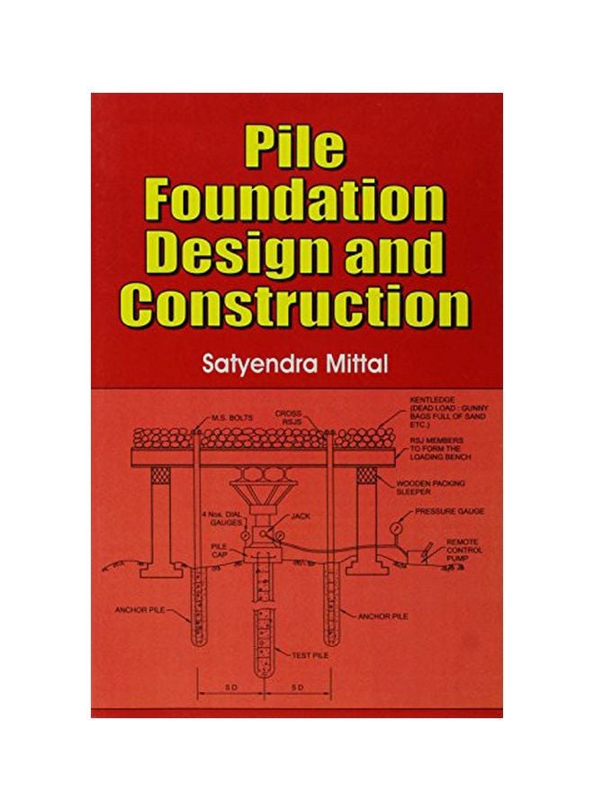 Pile Foundations Design And Construction Paperback English by Mittal - 39783.0 
