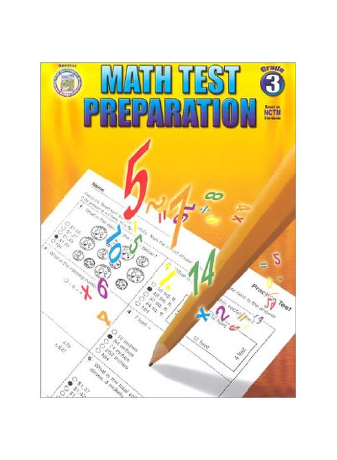 Math Test Prep Paperback English - 37469.0