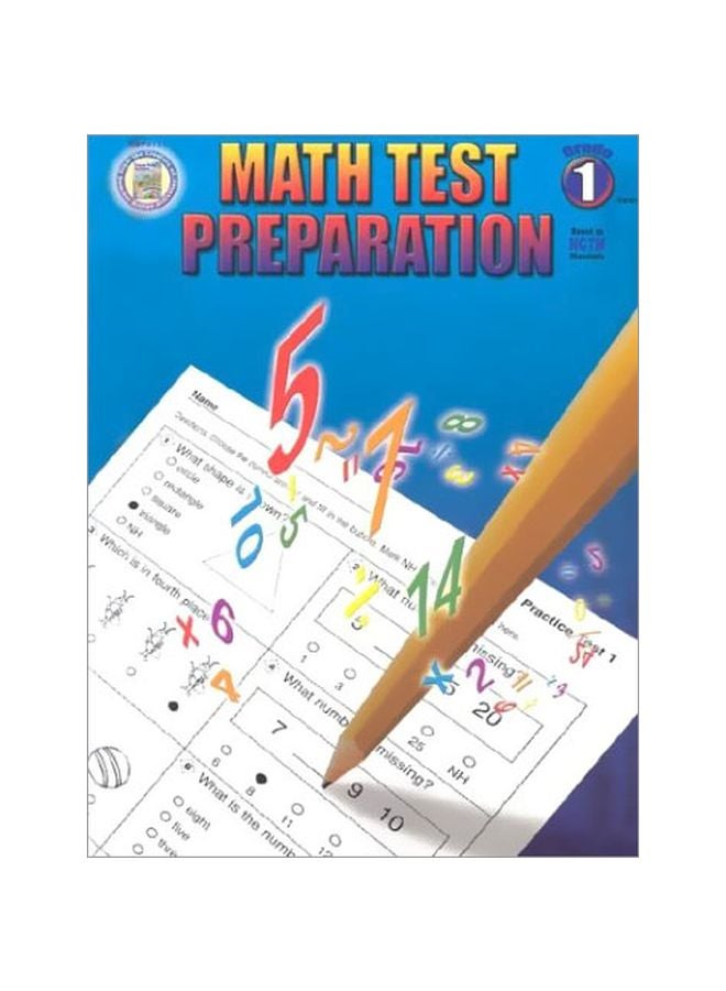 Math Test Prep Paperback English - 37469.0 