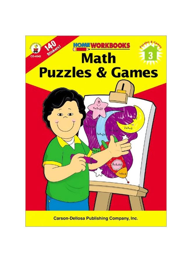 Math Puzzles & Games paperback english - 38461.0 