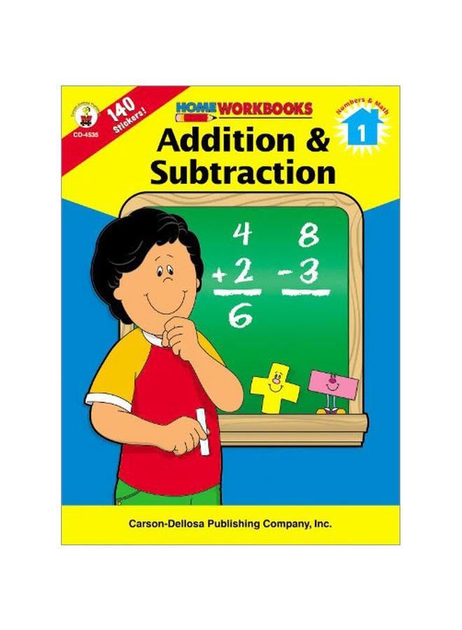 Addition And Subtraction Paperback English by Carson-Dellosa Publishing - 37273 