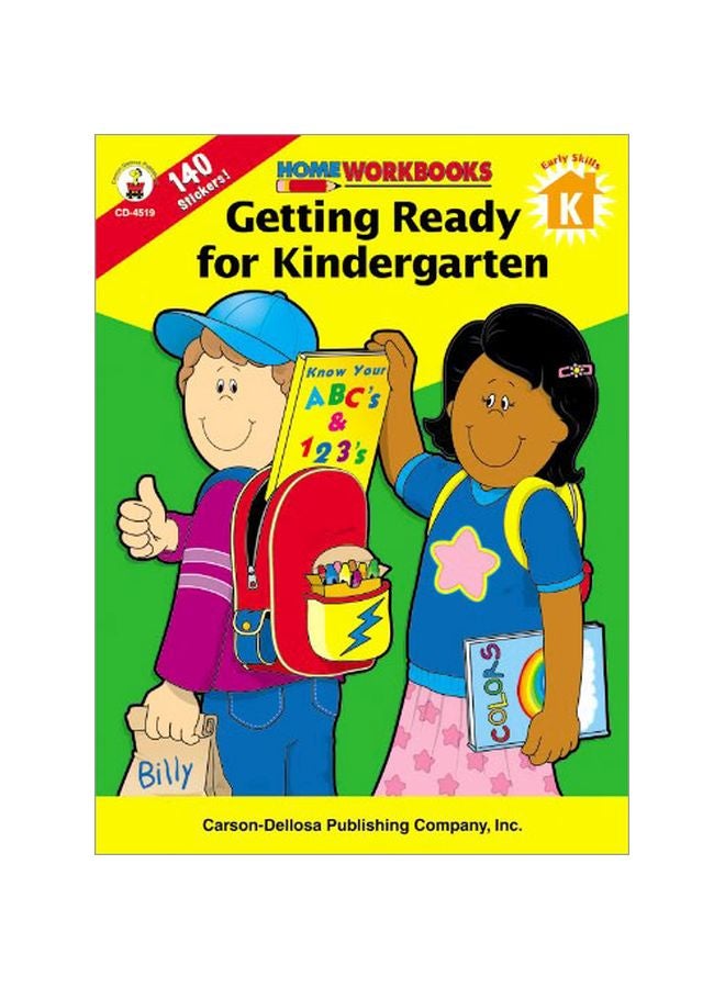 Getting Ready For Kindergarten eBook English - 37304