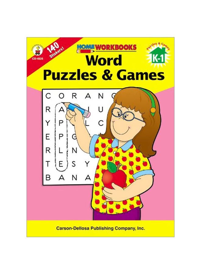 Word Puzzles And Games: Grades K-1 paperback english - 37273.0 