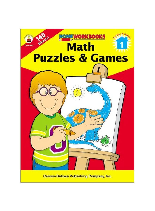 Math Puzzles And Games: Grade 1 paperback english - 37273.0 