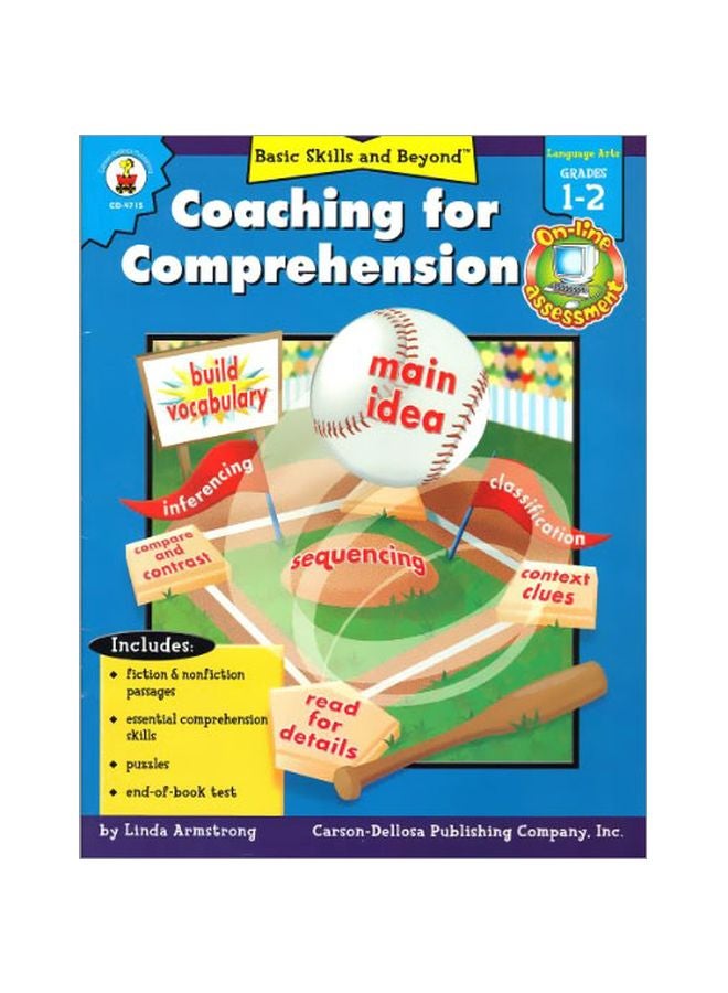 Coaching For Comprehension: Grades 1-2 paperback english - 37988.0 