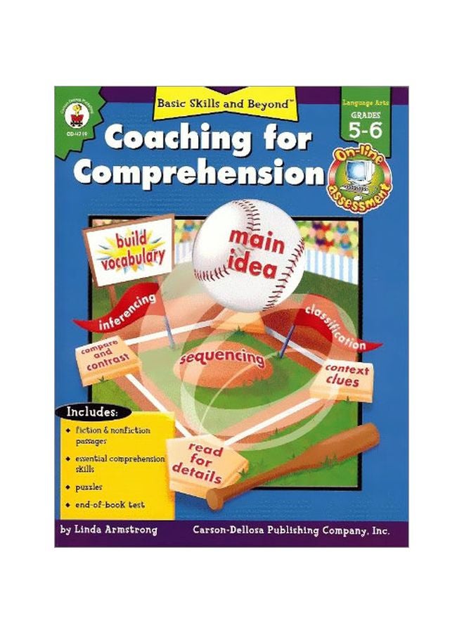 Coaching For Comprehension: Grades 5-6 Paperback English by Linda Armstrong - 37988