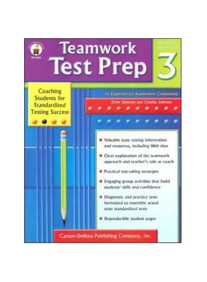 Teamwork Test Prep: Grade 3 Paperback English by Drew Johnson - 38107.0