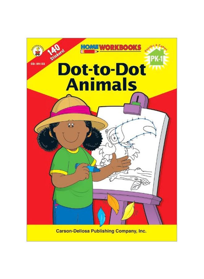 Dot-To-Dot Animals: Grades PK-1 english 38777.0 