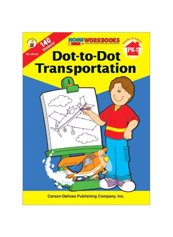 Dot-To-Dot Transportation: Grades PK-1 paperback english - 38777.0 
