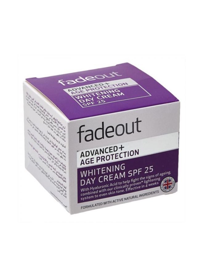 FADE OUT Advanced+Age Protection Whitening Day Cream SPF25 50ml  - Image 3