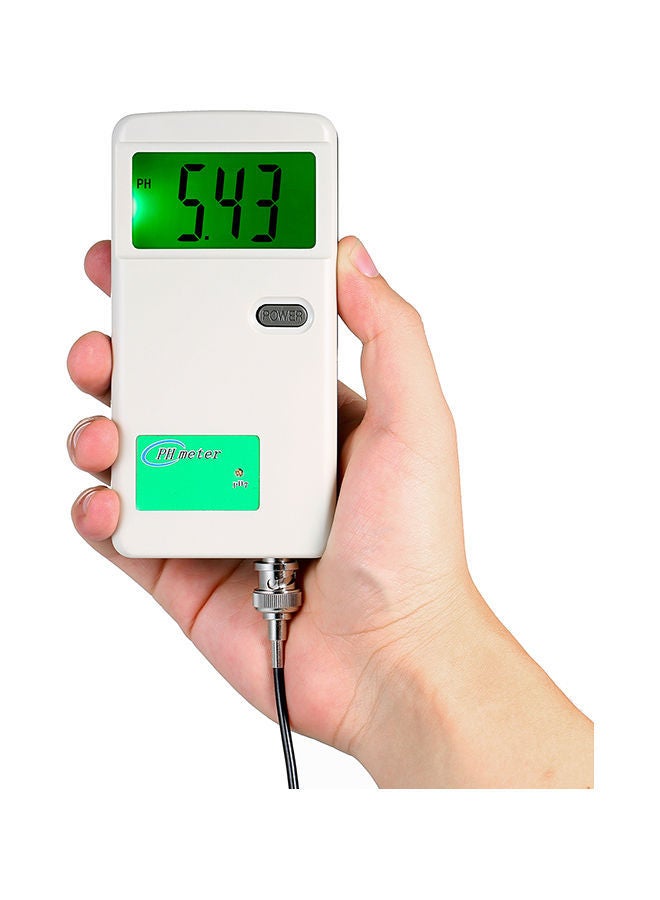 جهاز اختبار جودة ودرجة الحموضة المياه مزود بشاشة ذات إضاءة خلفية أبيض 21x5x10.50Ø³Ù†ØªÙŠÙ…ØªØ± - Image 3