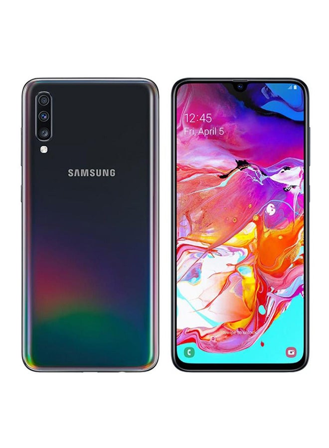Samsung - Galaxy A70 Dual SIM Black 6GB RAM 128GB 4G LTE - Image 1