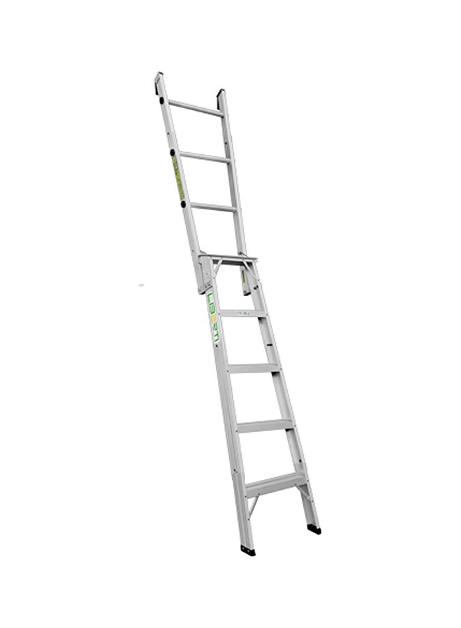 Multipurpose Foldable Ladder Silver 4.1meter  - Image 1