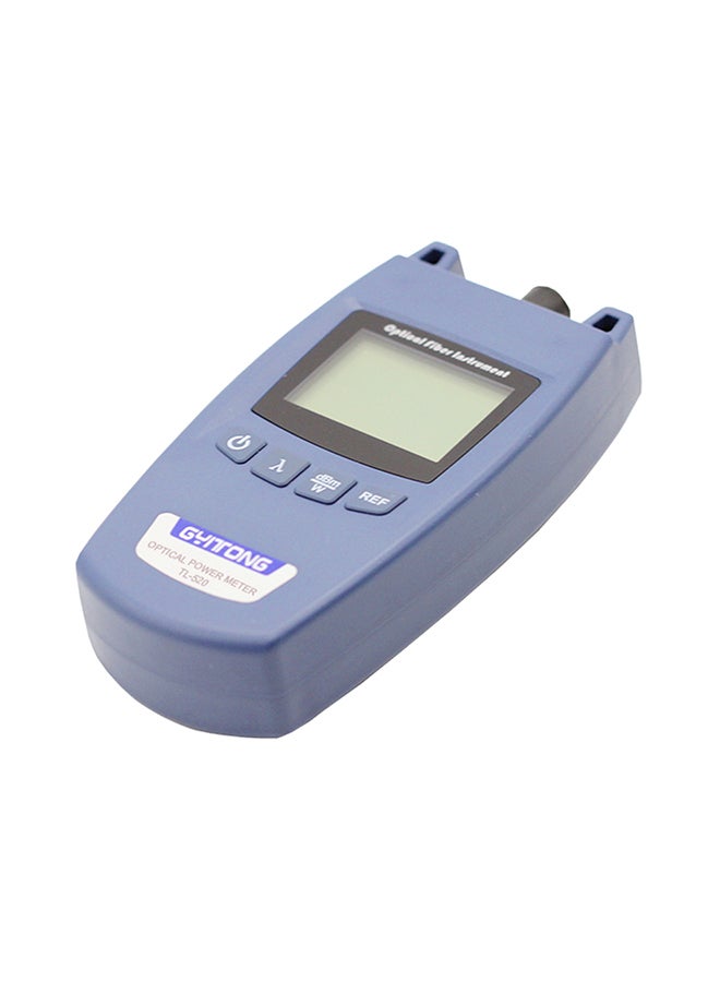 TL-520 Handheld Optical Power Meter Fiber Light Decay Tester Blue 21x5x10centimeter