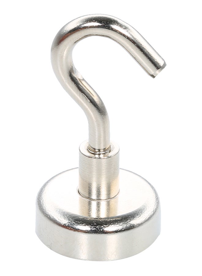 Heavy Duty Neodymium Magnetic Hook Silver 14x2.1x9centimeter - Image 1