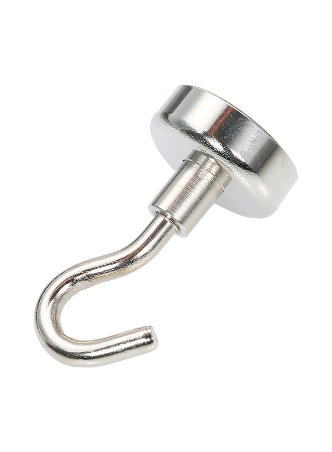 Heavy Duty Neodymium Magnetic Hook Silver 14x2.1x9centimeter - Image 3