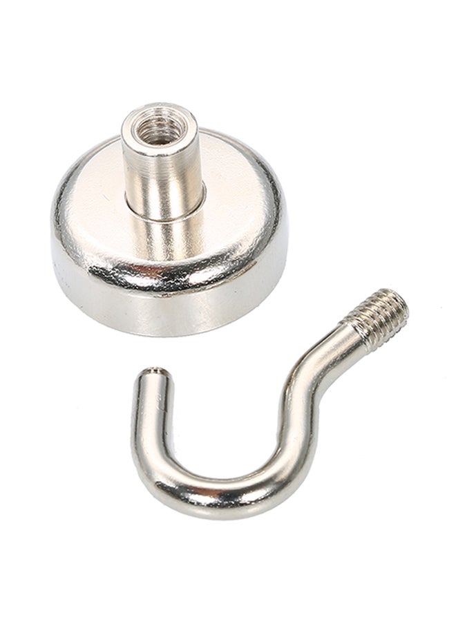 Heavy Duty Neodymium Magnetic Hook Silver 14x2.1x9centimeter - Image 4