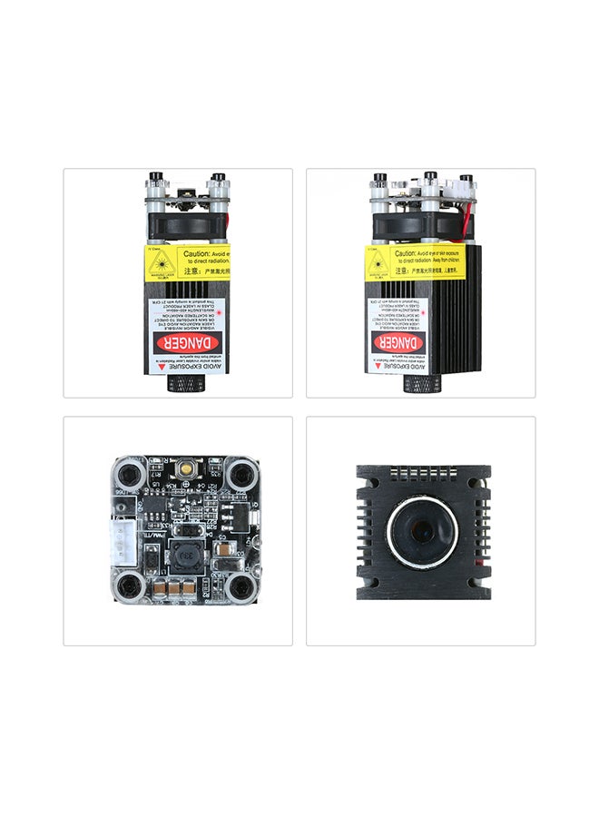 405-445NM DIY Laser Engraver Module Black 9.5x4x7cm  - Image 5