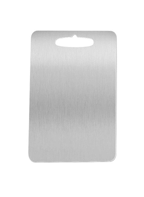 Stainless Steel Cutting Board Silver 1.8x280x390mm