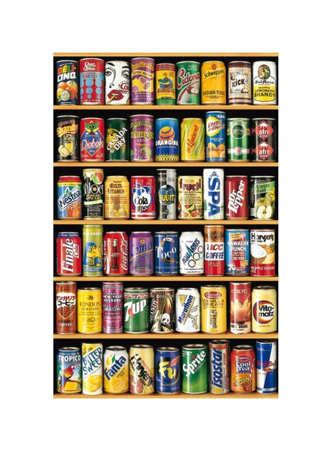 EDUCA 1000-Piece Miniature Cans Jigsaw Puzzle - Image 2