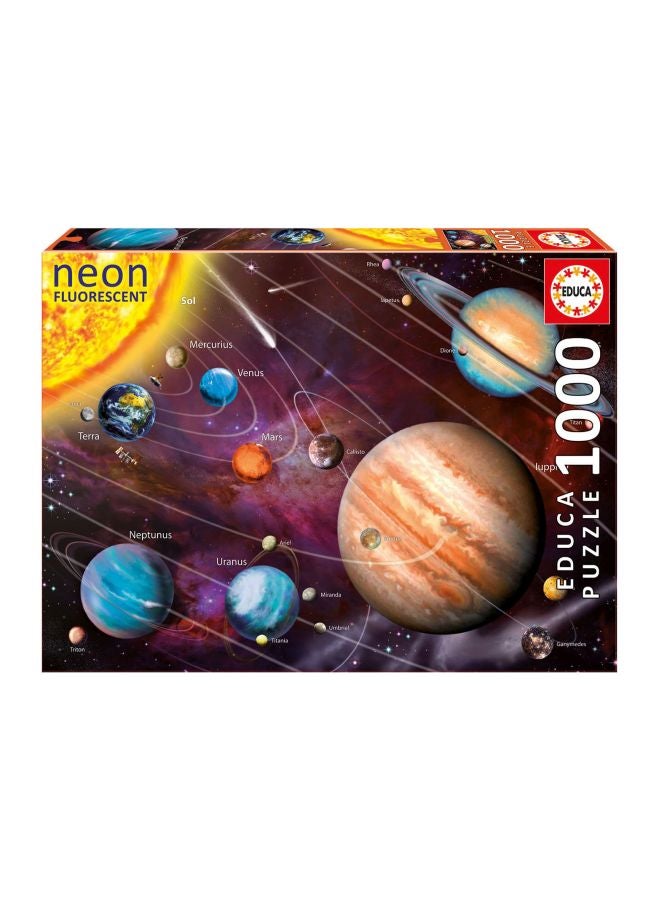 ايديوسا 1000-Piece Neon Series Jigsaw Puzzle 14461 - Image 1