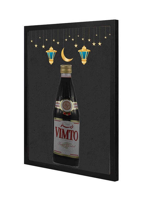 Vimto Wooden Frame Wall Art Multicolour 43 x 53centimeter