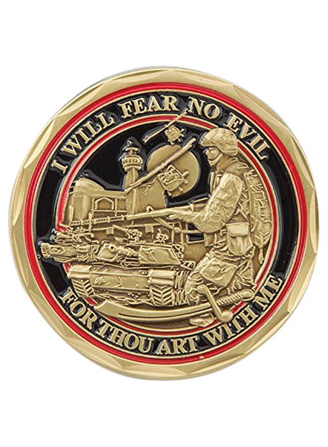 Generic - Fear No Evil Coin 0.33 x 0.42cm - Image 1