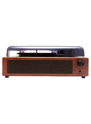 Vintage Classic Portable Gramophone With Built In Stereo Speaker I5411-A Multicolour - v1583428399/N35250403A_2