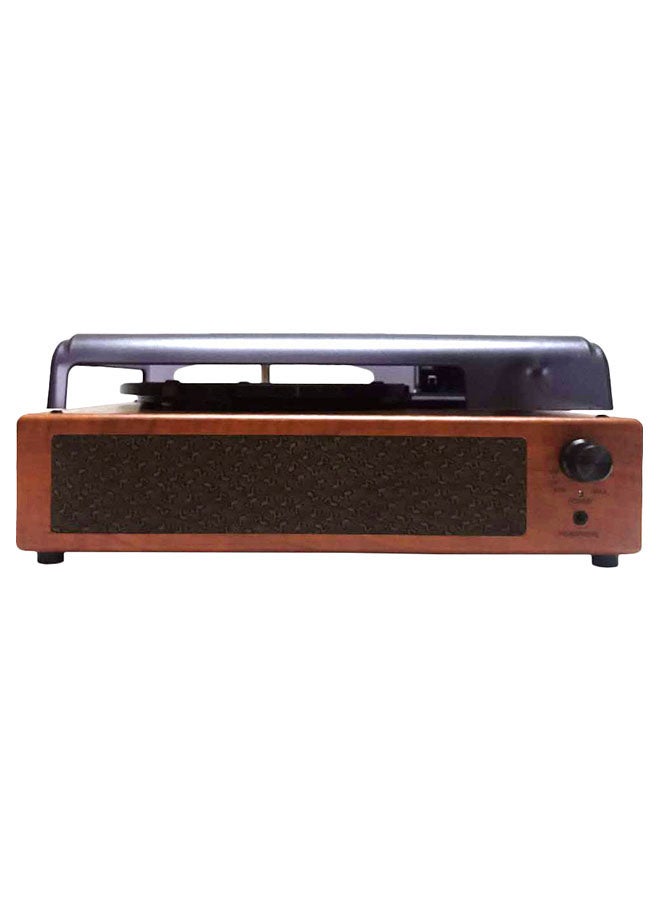 Generic - Vintage Classic Portable Gramophone With Built In Stereo Speaker I5411-A Multicolour - Image 1