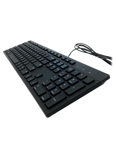 لوحة مفاتيح سلكية موديل KB216T باللغة الإنجليزية أسود