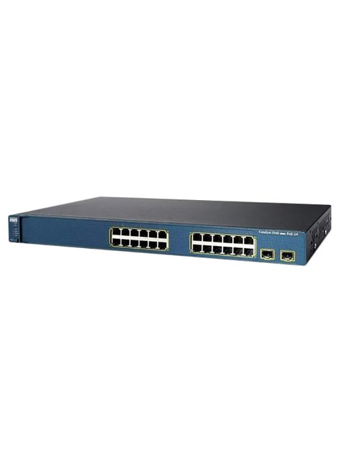 Catalyst Poe Ethernet Power Switch Black/Blue/Silver