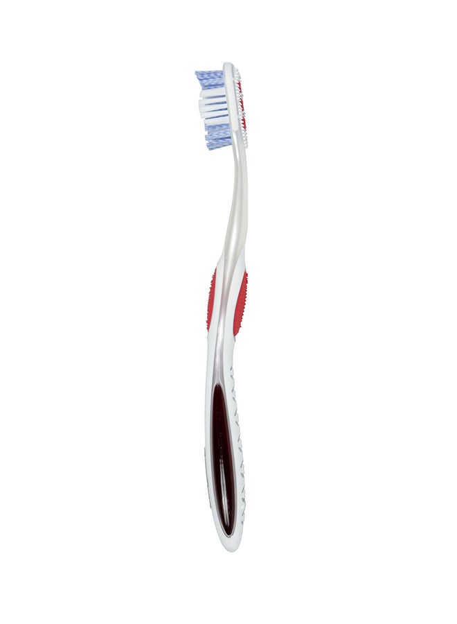 Colgate - 360 Optic White Medium Whitening Toothbrush Multicolour - Image 1