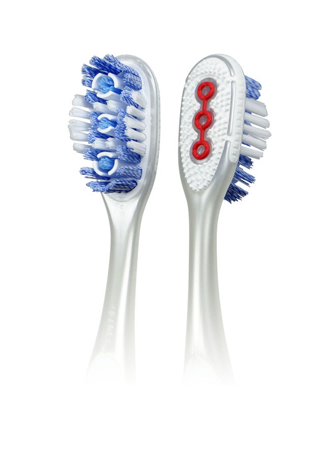 Colgate - 360 Optic White Medium Whitening Toothbrush Multicolour - Image 1