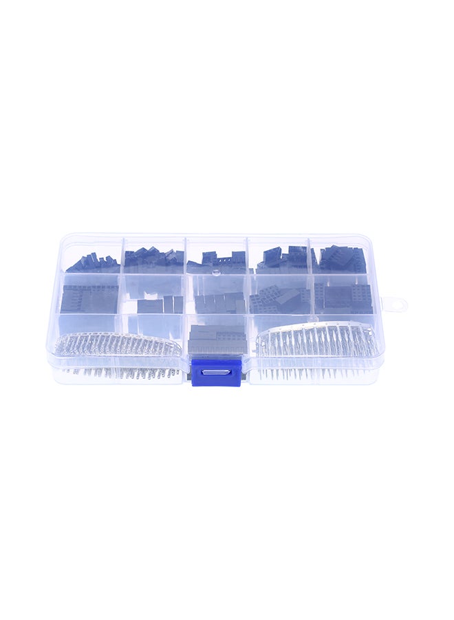 Generic - 620-Piece Dupont Crimp Pins Adaptor Assortment Kit Multicolor 17.30 x 2.20 x 10cm - Image 1