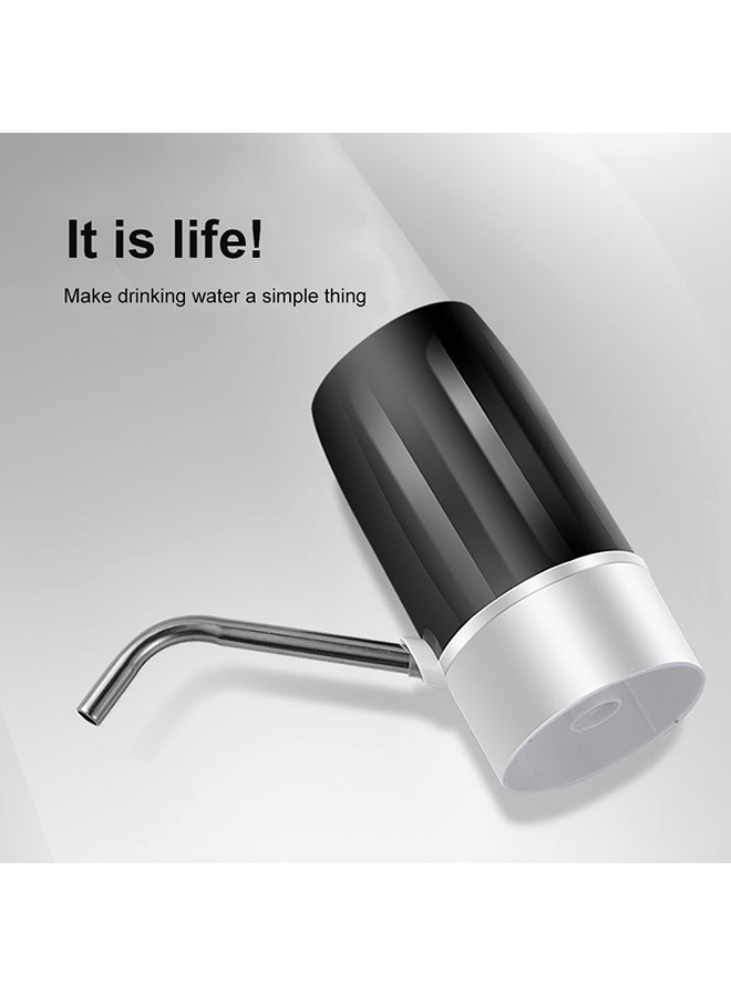 مضخة مياه شرب قابلة للشحن بمنفذ USB للمنزل والمكتب أسود 16x7x7Ø³Ù†ØªÙŠÙ…ØªØ±  - Image 4