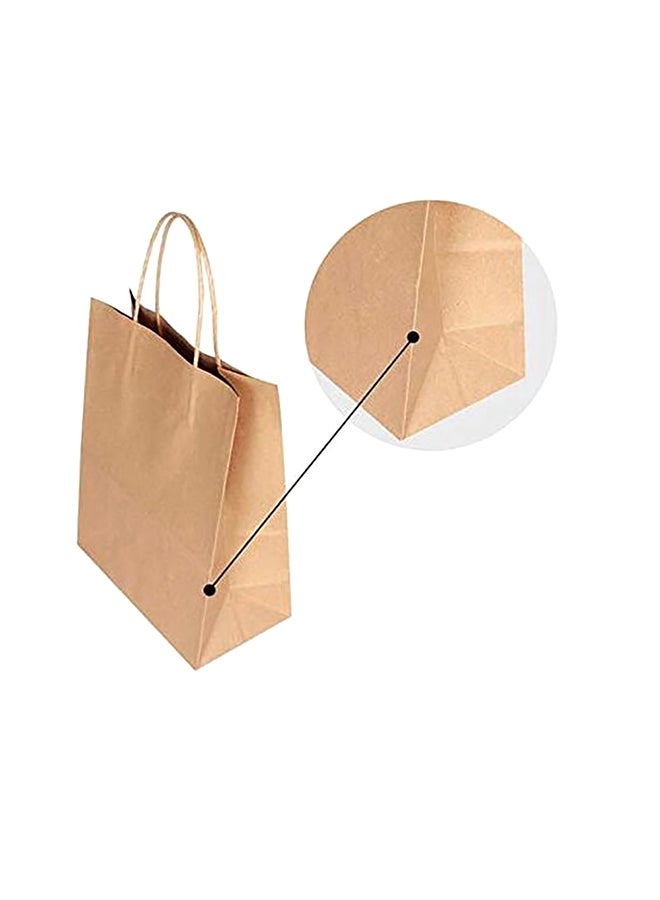 SAPU - 3-Piece Craft Paper Bag Brown 27x21x11centimeter - Image 1
