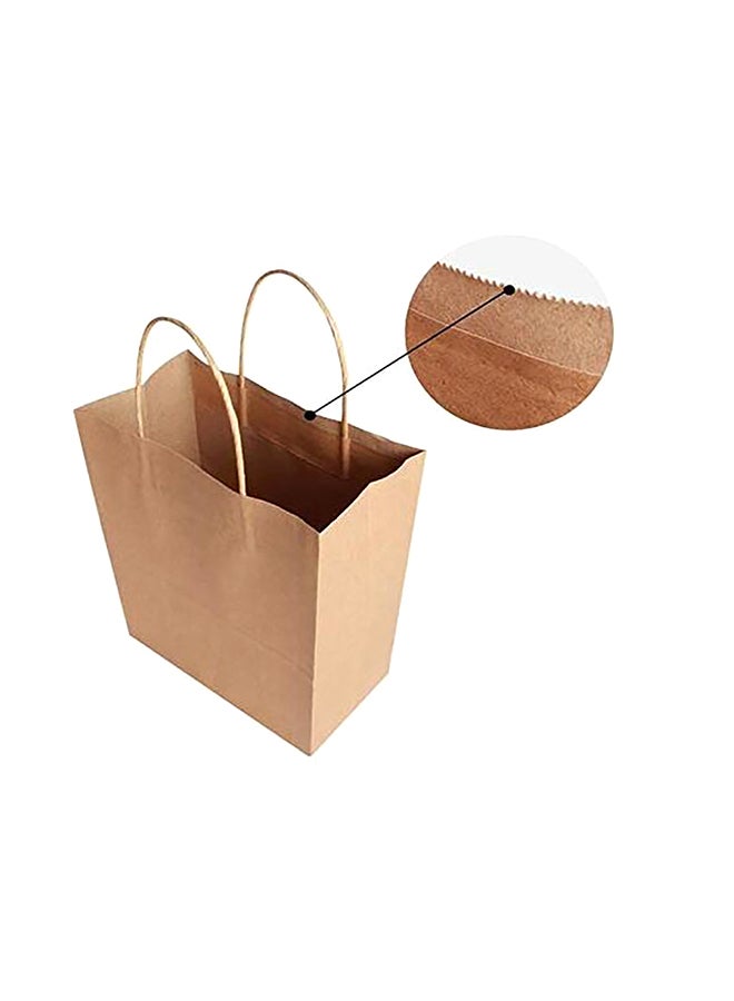 SAPU - 3-Piece Craft Paper Bag Brown 27x21x11centimeter - Image 1