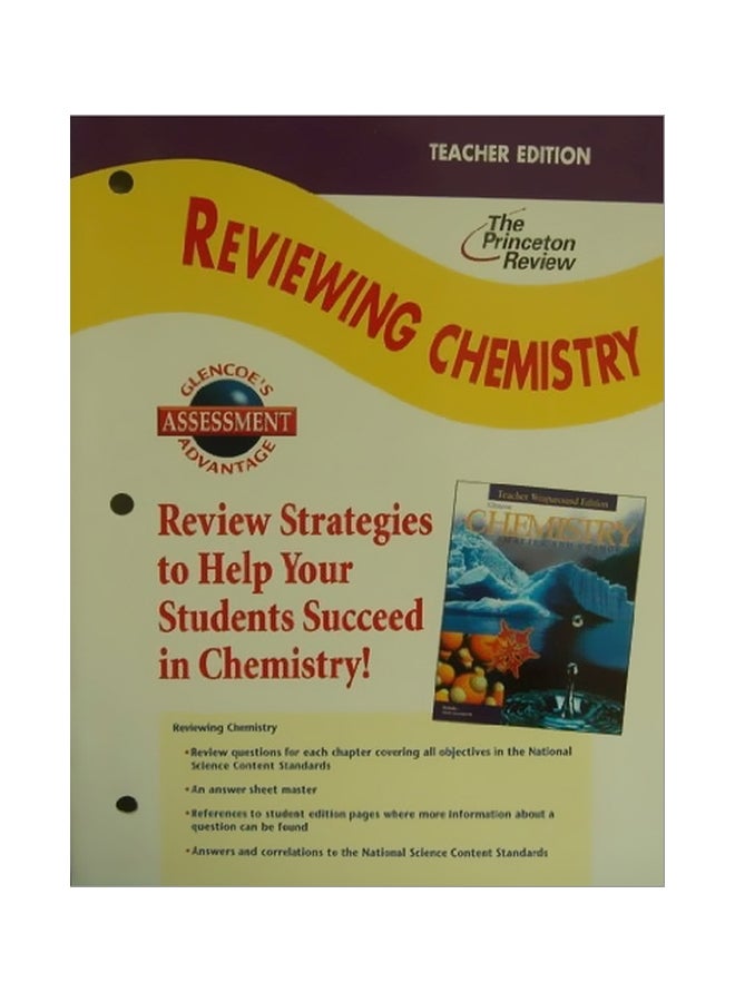 Reviewing Chemistr: Teacher Edition hardcover english - 01-July-01 